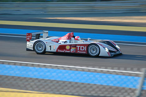 Audi 1 tidligt lørdag aften.
(Foto: Motorsporten.dk)